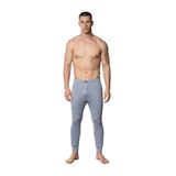 4017 3'lü Erkek Interlok Pijama Alt Gri XL