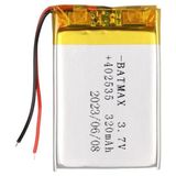 402535 3.7V 320MAH Lityum Polimer (Li-Po) Batarya Ciklet Pil