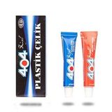 404 Kimya 404 Epoksi Plastik Çelik Çift Karışım Şeffaf Yapıştırıcı 16 Gr