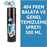 404 Kimya 404 Fren Balata Ses Kesici Temizleme Spreyi 500 ml