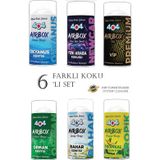 404 Kimya Araba Klima Temizleyici Hava Tazeleyici Koku Bombası 6'lı Set