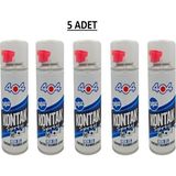 404 Kontak Sprey Yağsız 200 ml 5 Adet - Şeffaf - 404 KONTAK SPREY YAĞSIZ 200 ML 5 ADET