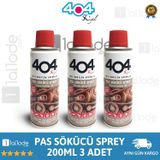 404 Pas Sökücü Sprey 200 Ml. (3 Adet)