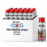 404 Pas Sökücü Sprey 200 Ml - 30 Adet - Koli Fiyatı