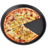 40CM Alüminyum Granit® Pizza Tavası Yapıştırmaz Sığ Kenar Dünyanın Eniyi Pizza Pişirme Fırın Tepsisi