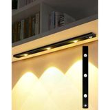 40Cm Harekete Duyarlı Led İnsan Vücudu Sensörlü Usb Sarj Taşınabilir Kablosuz Mutfak Elbise Dolabı Merdiven Led Cabinet Gece Lambası (1 Adet 40Cm) [Enerji Sınıfı A]