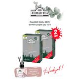 40'Lı Klasik Earl Grey Demlik Poşet Çay 80 G 2 Paket Ve Oda Kokusu