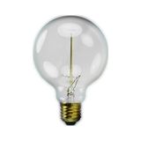 40W 220-240v 2200k E27 G95 Akkor Flamanlı Rustik Ampul