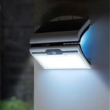 40W Güneş Enerjili 54 Ledli Duvar Aplik Lamba Bahçe Balkon Dekorasyon Aydınlatması