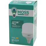 40W Torch LED Ampul Plastik E27 3600LUMEN L175° 5000 Saat Ömür IP20 185-265V Ac MS-3098 (4741) - Beyaz - Kırmızı