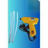 40watt Sıcak Silikon Tabancası 4 Adet Çubuk Silikon Eritme Tabanca Şeffaf Mum Yapıştırıcı