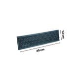 40X12 cm Kauçuk Bar Mat, Bulaşık Kurutma Matı, Tencere Altlığı, Cam Kenarı Saksı Altlığı