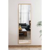 40X120 Boy Ayna Antre Koridor Konsol Duvar Salon Banyo Wc Ofis Çocuk Yatak Odası Boy Aynası,Meşe