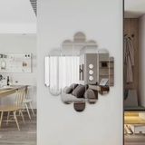 40X40 cm Kırılmaz Pleksi Dekoratif Duvar Aynası - Modern Tasarım 1. Sınıf Akrilik Ayna