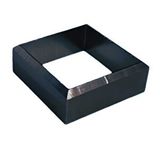 40X40 Dikme Flanşı 10 Lu Paket Antrasit