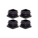 40x40 mm Plastik Kare Içe Geçme Profil Tapası (Kutu) (4 Adet)