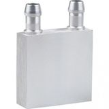 40X40mm Termal Macunlu Alüminyum Sıvı Su Cpu Isıtma Soğutma Bloğu B47