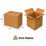 40X50X40 Cm E-Ticaret Ve Kargo Kutusu (10 Adet)