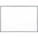 40X55 cm Laminat Duvara Monte Yazı Tahtası, Şık ve Kullanışlı Tasarım - Ahşap - Beyaz - Seçenek 1