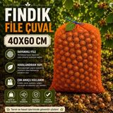 40X60 Cm Fındık File Çuval 50 Adet File Çuval Boş Çuval Çok Amaçlı Tarım Ve Meyve Sebze Hasat Filesi
