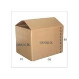 40X60X40 Çift Oluk Mukavva Koli, Karton Kutu,Carton Box-Cardboard