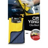 40X80 Çift Yönlü Mikrofiber Bez | Kadife Yüzeyli Cila Silme, Kurulama Ve Parlatma Bezi | Çizmez