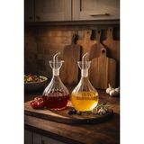 410 2li Borosilikat Cam Yağdanlık Yağlık Sirkelik 1000ML