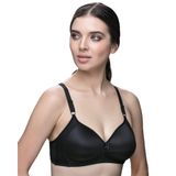 410 - Telsiz Süngerli Toparlayıcı Sütyen Minimizer - Siyah, 100 B