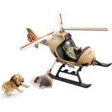42476 Kurtarma Helikopteri Oyuncak Figürü, Çok Renkli