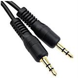 4270 3.5mm Erkek Kulaklık Stereo Uzatma Kablosu 10 Metre Siyah