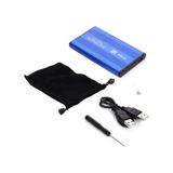 4298 Usb 2.0 Sata Harici 2.5 Hdd Harddisk Kutusu Mavi