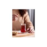 42981 Çiftebelli Çay Bardağı 6 Lı - Turuncu