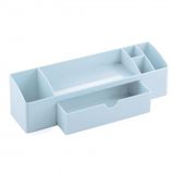 42996es Kozmetik,makyaj Organizer Çekmeceli Mavi 30x12x9cm