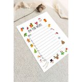 43 Cici Süsler Organizasyon Yılbaşı Dilek Kartı 8 Adet 10X14 cm Renkli Yeni Yıl Temalı Eğlenceli Tasarım