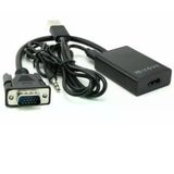 4310 Vga To Hdmi Çevirici Dönüştürücü Adaptör Kablosu
