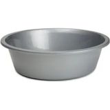 43×15 cm Gri Plastik Leğen – Çok Amaçlı, Dayanıklı ve Pratik