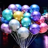432 ADET RENKLİ KROM BALON AYNALI BALON PARLAK METALİK BALON KROM RENKLİ BALON VIP SÜSLEME BALONU