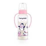 433 Kulplu Pp Biberon (240 Ml) Pembe
