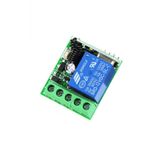 433Mhz Rf 1 Kanal Role Modul Dc 12V Kablosuz Pompa Fan Lamba Perde Akilli Ev Garaj Bariyer Kapi