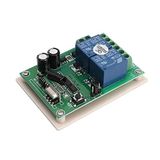 433Mhz RF 2 Kanal Röle Modül DC 12V Kablosuz Motor Pompa Fan Lamba Perde Akıllı Ev Garaj Bariyer Kapı Kontrol