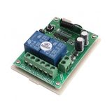 433Mhz Rf 2 Kanal Röle Modül Dc 12V Kablosuz Motor Pompa Fan Lamba Perde