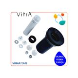 437580yp Vitra Klozet Kada Seti Siyah
