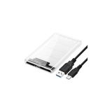 4389 2.5 Sata Type C Usb 3.1 Usb 3.0 Şeffaf Harici Ssd Hdd Hard Disk Kutusu