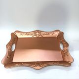 44 cm x 35 cm Dekoratif Şık Ekonomik Dikdörtgen Plastik Tepsi