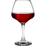440277 Risus 6lı Cam Ayaklı 450CC Şarap Kadeh Takımı - 450 ml - Şeffaf