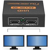 4435 2 Port Uhd 4k Hdmi Switch Ekran Monitör Splitter Çoklayıcı Çoğaltıcı