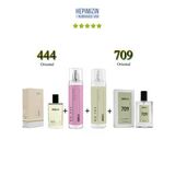 444 + 709 Kadın/Erkek Parfüm Edp 50 Ml Oriental + No: 444 + No: 709 Kadın/Erkek Body Mist Edt 210 Ml Oriental -Mnms444709bmset