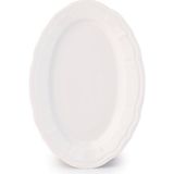 4450 Tiffany Porselen Kayık Tabak Seti - Oval Kahvaltılık Sunumluk Seti 25CM 2 Adet