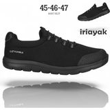 45-46-47-48 Numaralar Da Erkek Spor Ayakkabı - Siyah