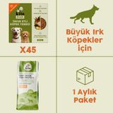 45 Adet Kito Fresh Tavuk Etli Köpek Yemeği %100 Taze İçerikli Mama+ 15 kg Yetişkin Köpek Maması